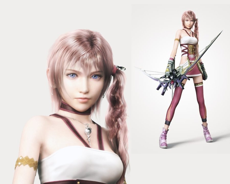 Final Fantasy XIII Serah Sell Out 2 3D. 