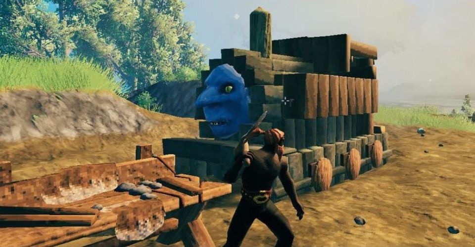 《Valheim》玩家利用巨魔打造維京版「湯瑪士小火車」