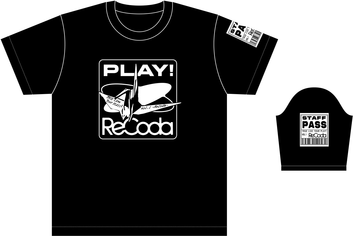 ReCoda T-shirt(M / L / XL): 3,500 日圓(含稅)