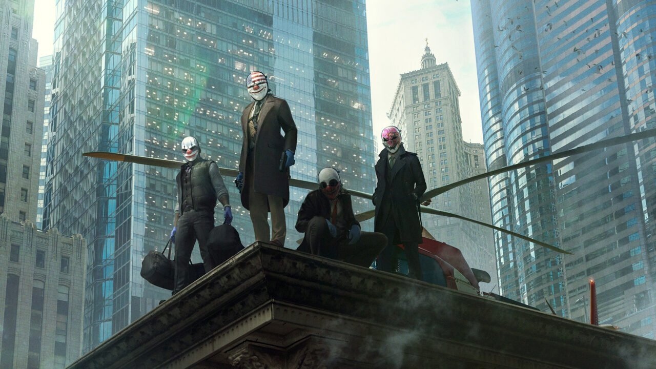 Starbreeze 團隊為預計將於 2023 年推出的《劫薪日3》公開首張美術概念圖