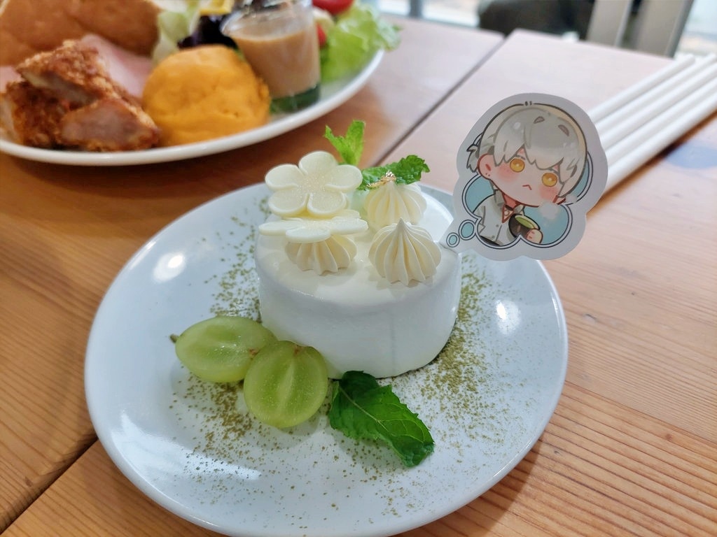 齊司禮甜點「長夢未歇」桂花春茶蛋糕