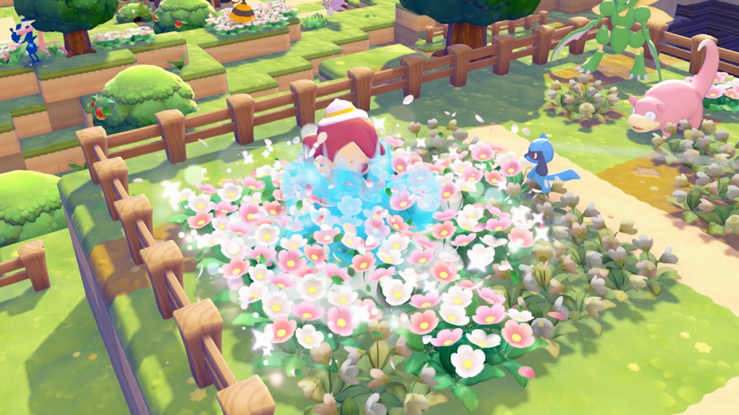 當中，還有吃了會讓招式威力變強的料理。打造城鎮也能更順利了。