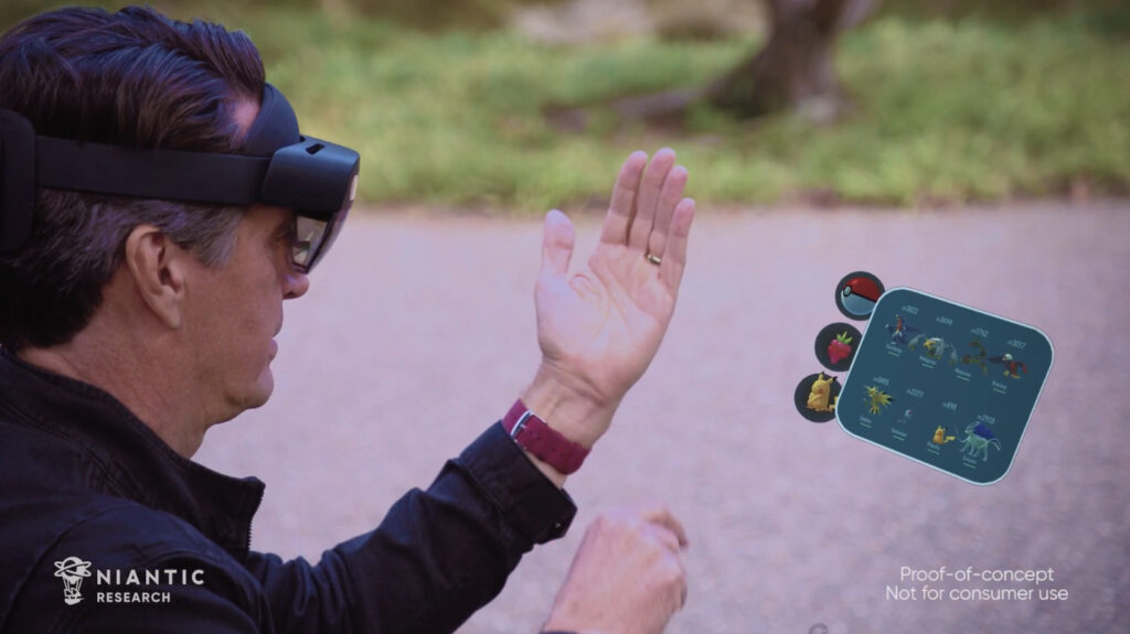 《Pokémon Go》開發商公開混合實境頭戴裝置 HoloLens 2 的技術展示影片