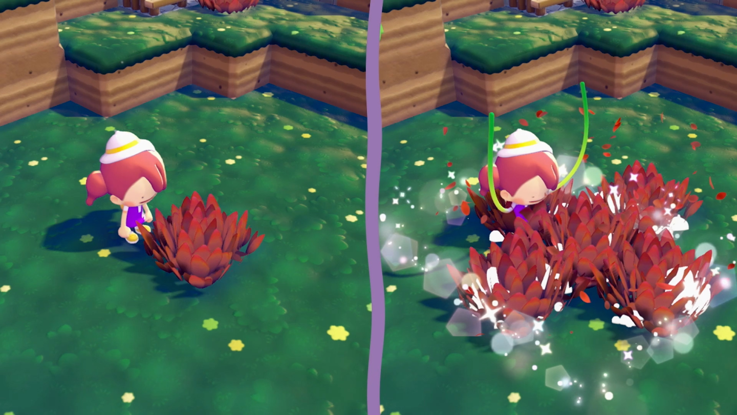 當中，還有吃了會讓招式威力變強的料理。打造城鎮也能更順利了。