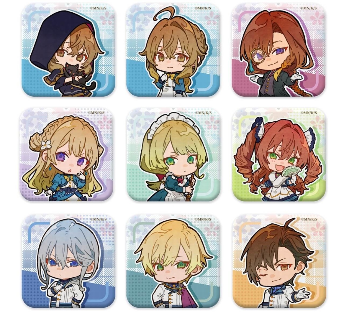 《Silent Witch沉默魔女的秘密》Q軟胸章(隨機)