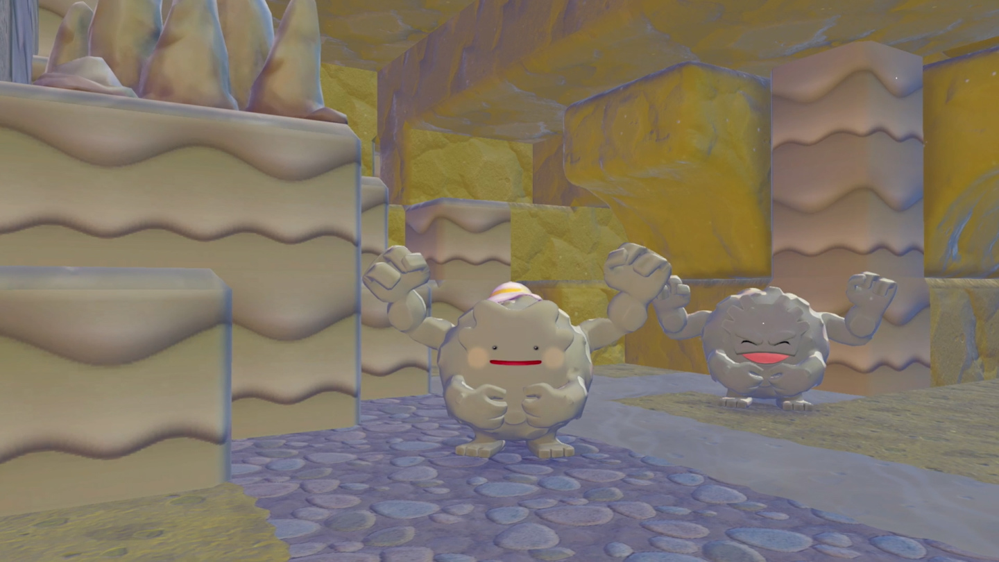 似乎也能變身成隆隆石和小磁怪。