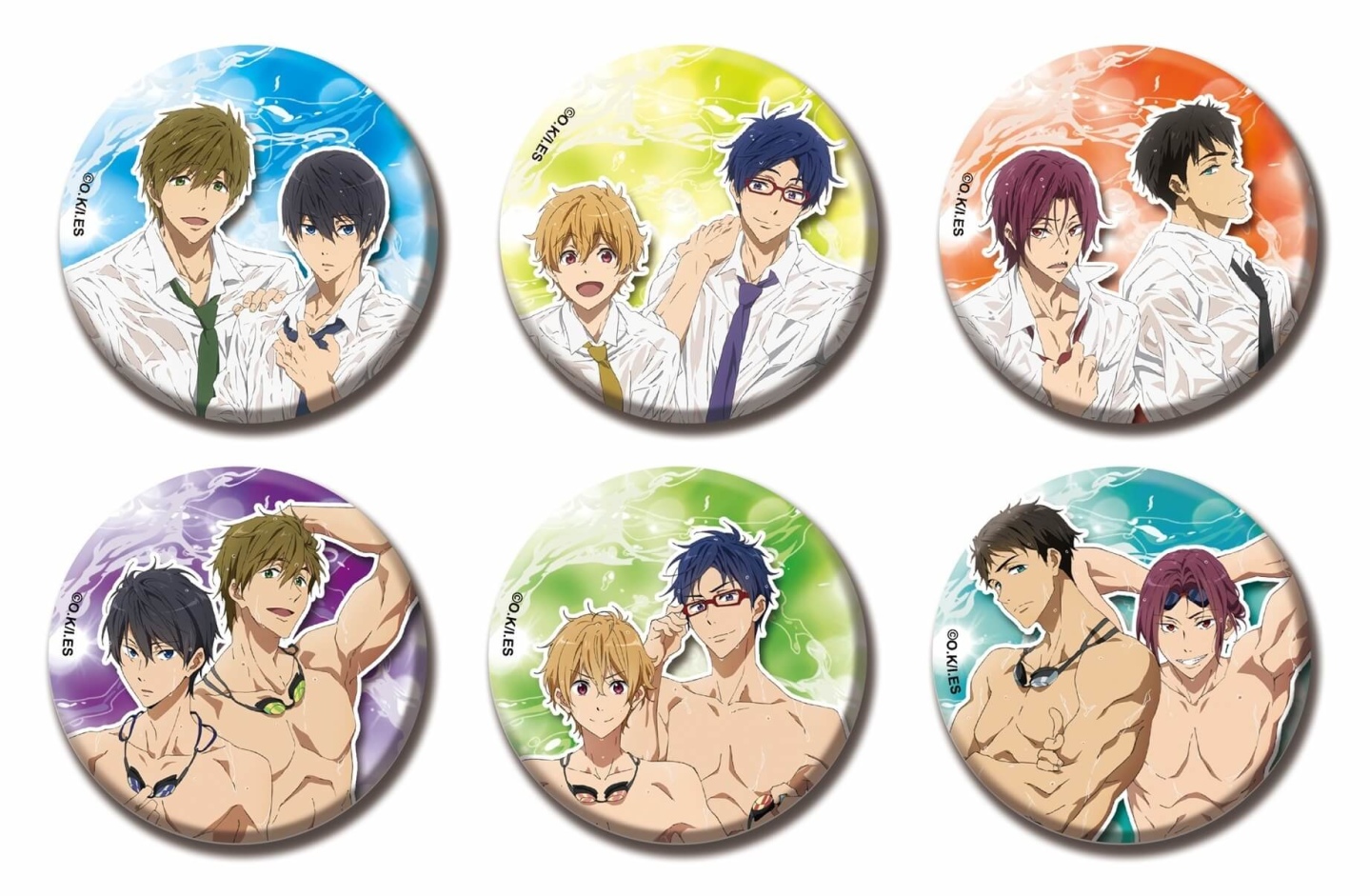 《Free!-Eternal Summer-》圓形磁鐵