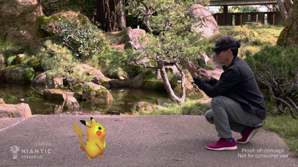 《Pokémon Go》開發商公開混合實境頭戴裝置 HoloLens 2 的技術展示影片