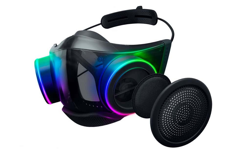 Razer RGB 電競口罩正式發售，搭載雙風扇及 FDA 認證濾心售價 3000 有找