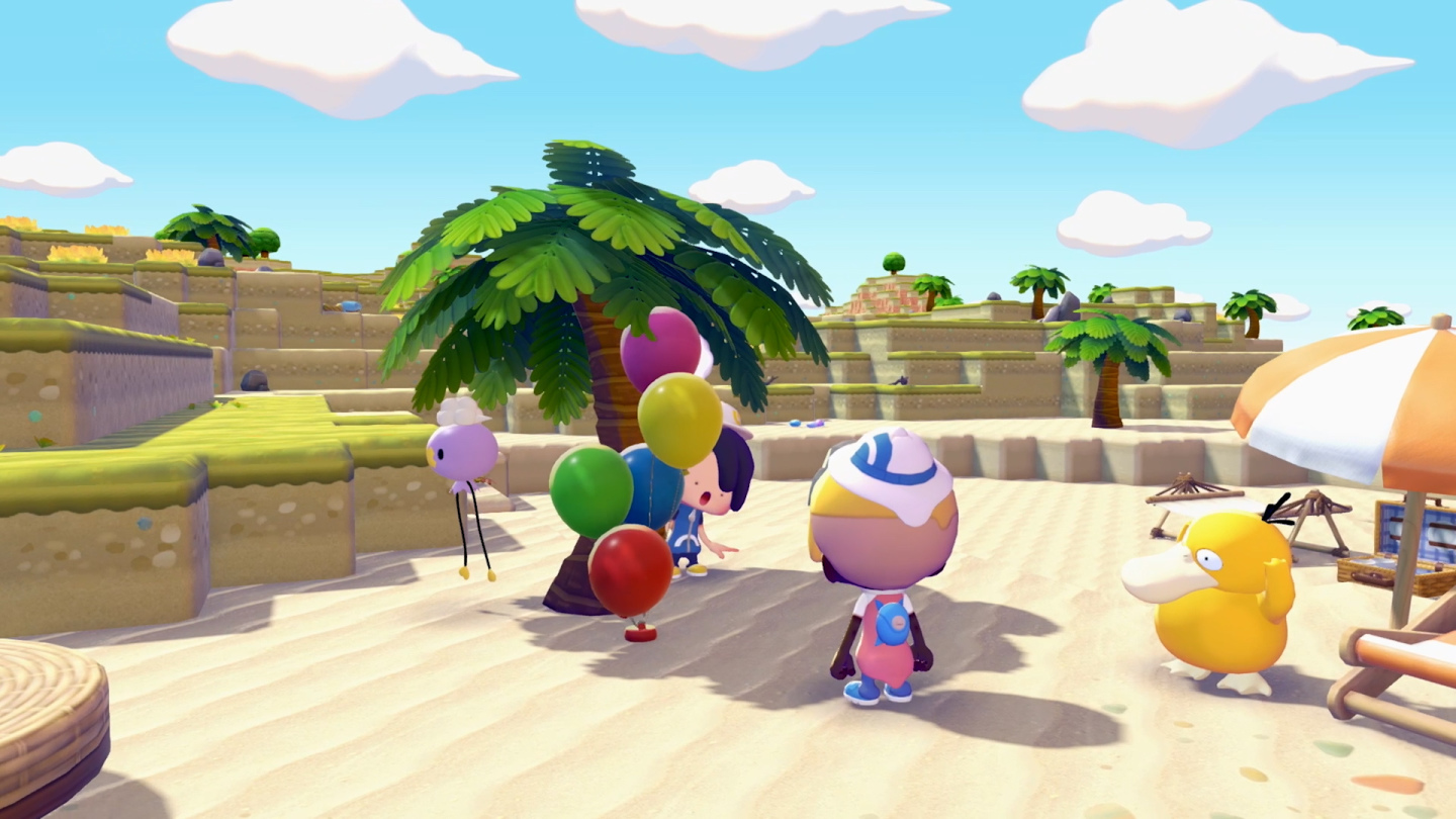 使用「模仿」變身成眼前的東西！還能享受捉迷藏的樂趣。