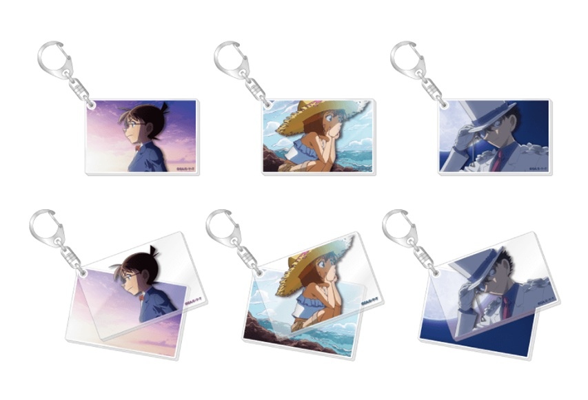 TV動畫播放30週年紀念展-日版賽璐珞風壓克力鑰匙圈