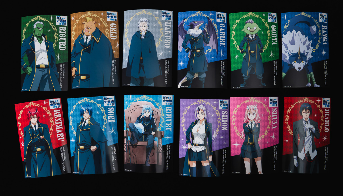 《轉生史萊姆》卡片機A款(全12款)