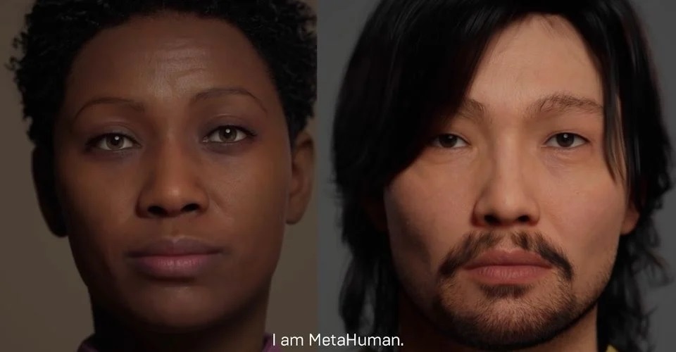 Epic Games 逼真人物設計軟體 MetaHuman Creator 正式開放登記搶先體驗