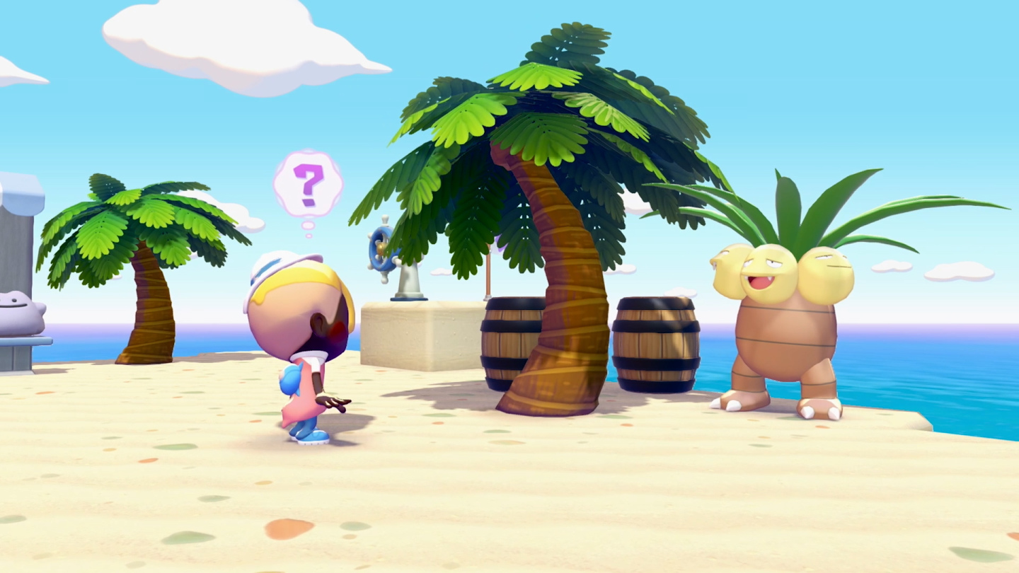 使用「模仿」變身成眼前的東西！還能享受捉迷藏的樂趣。