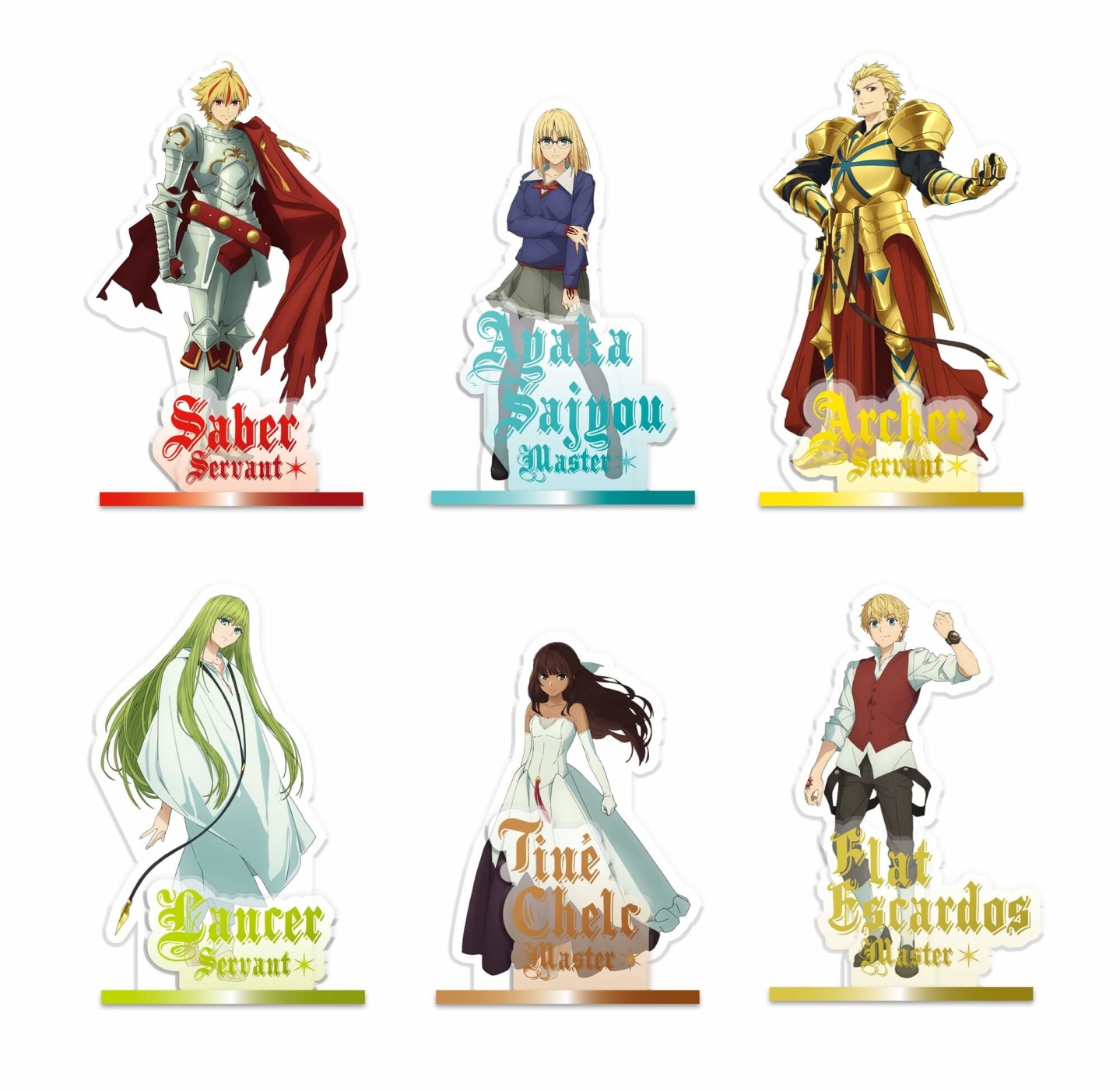 《Fate／strange Fake》壓克力人形立牌(預購)