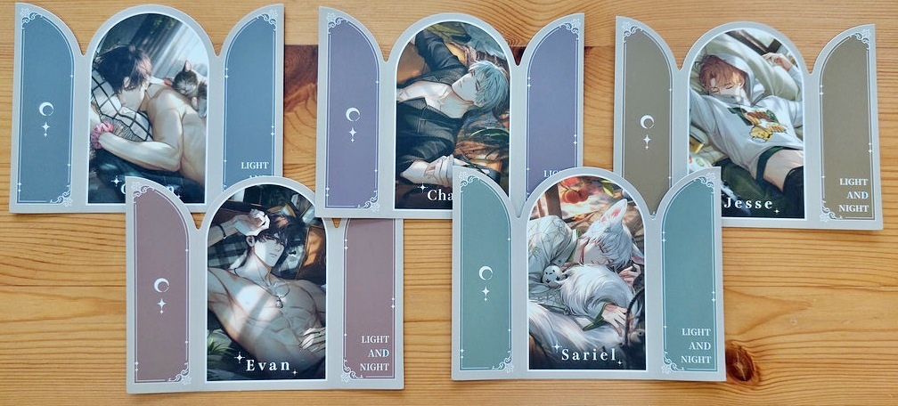 主餐特典小卡