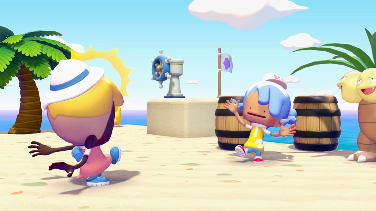 使用「模仿」變身成眼前的東西！還能享受捉迷藏的樂趣。