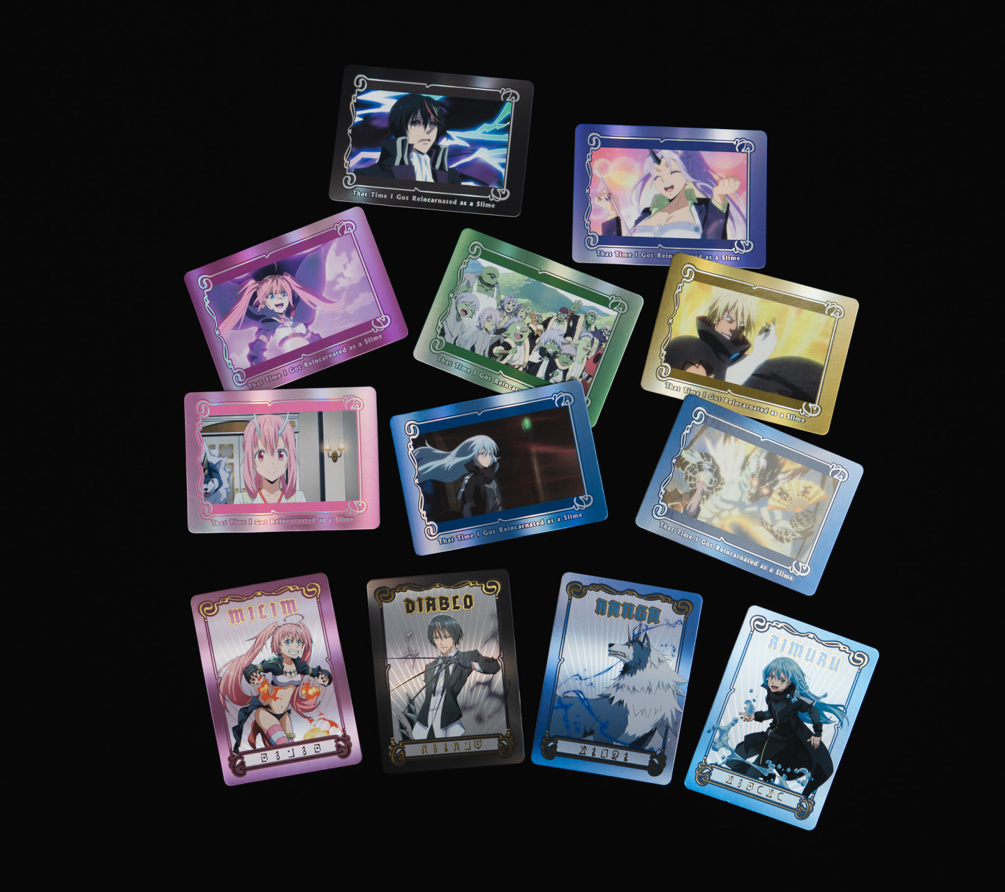 《轉生史萊姆》抽卡機(全12款-1抽2張)