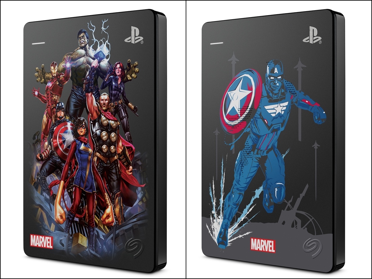 Seagate Game Drive《漫威復仇者聯盟》 PS4 外接硬碟 12月中旬限量發售