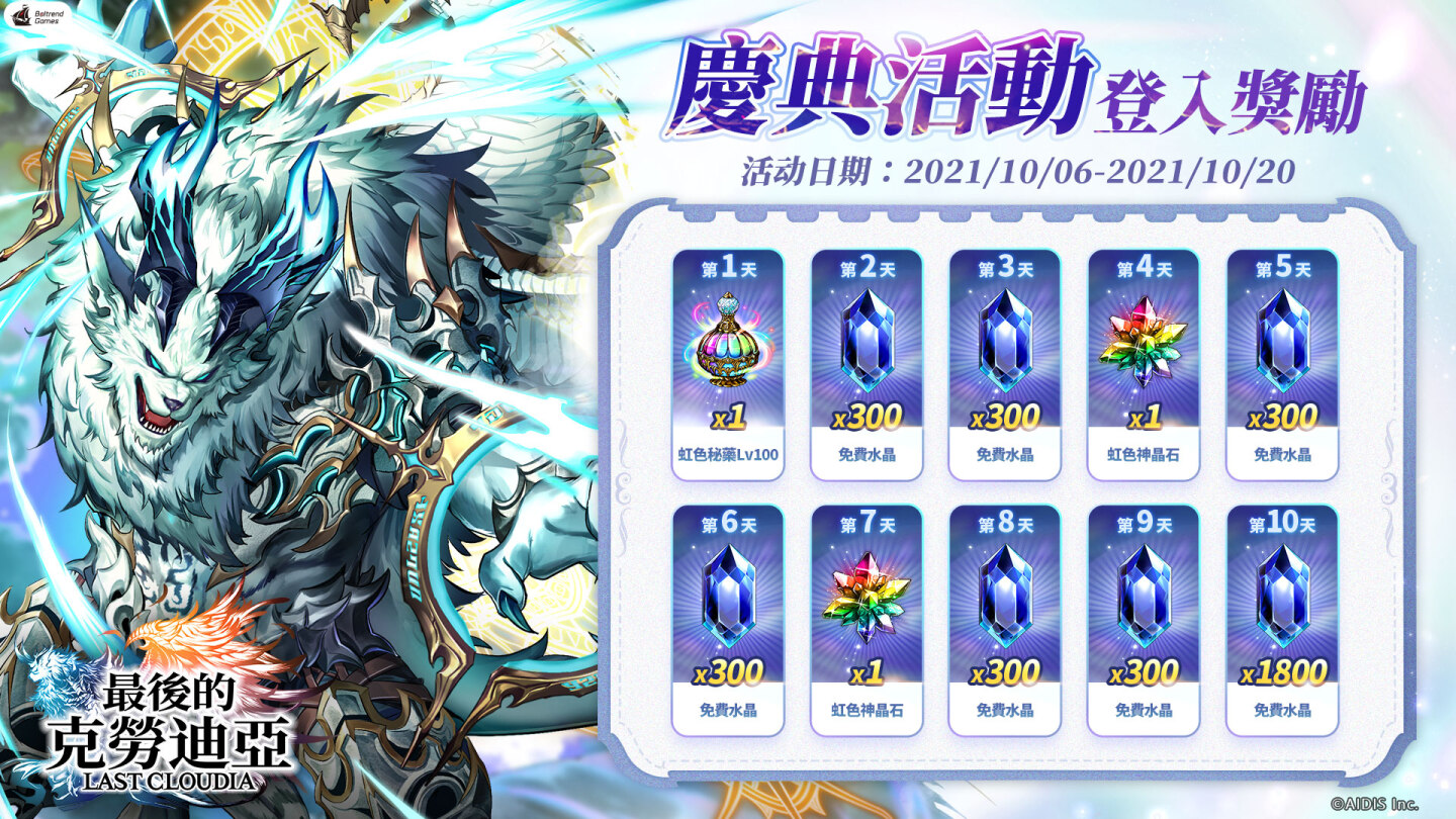《最後的克勞迪亞》推出大型改版「神獸覺醒」全新冒險即刻啟程!
