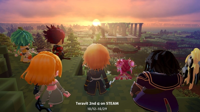 高自由度開放世界沙盒 RPG《Teravit》第二回限時 α 測試 Steam 正式開測
