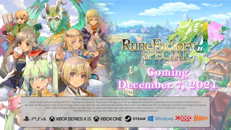 《符文工廠4 豪華版》Switch 外其他平台也能玩到！Steam／PS4／Xbox One 版發售日公開