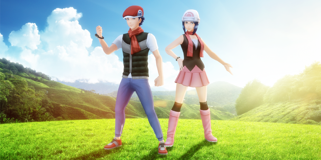 《寶可夢 晶燦鑽石／明亮珍珠》歡慶上市！《Pokémon GO》神奧主題帽子御三家即將現身