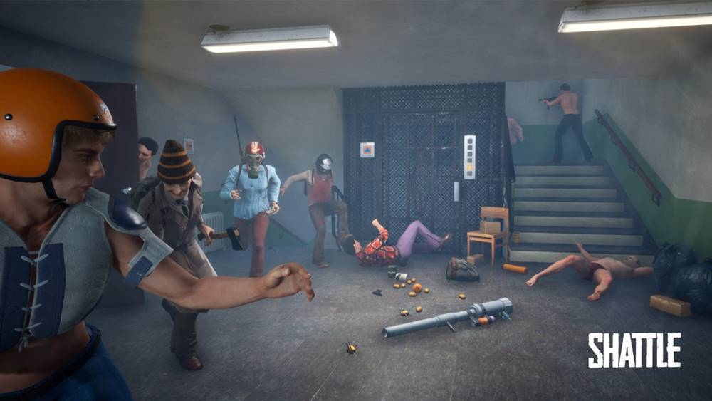 《Shattle》25 人大逃殺對戰射擊公開！要合作還是要廝殺全看玩家自己決定