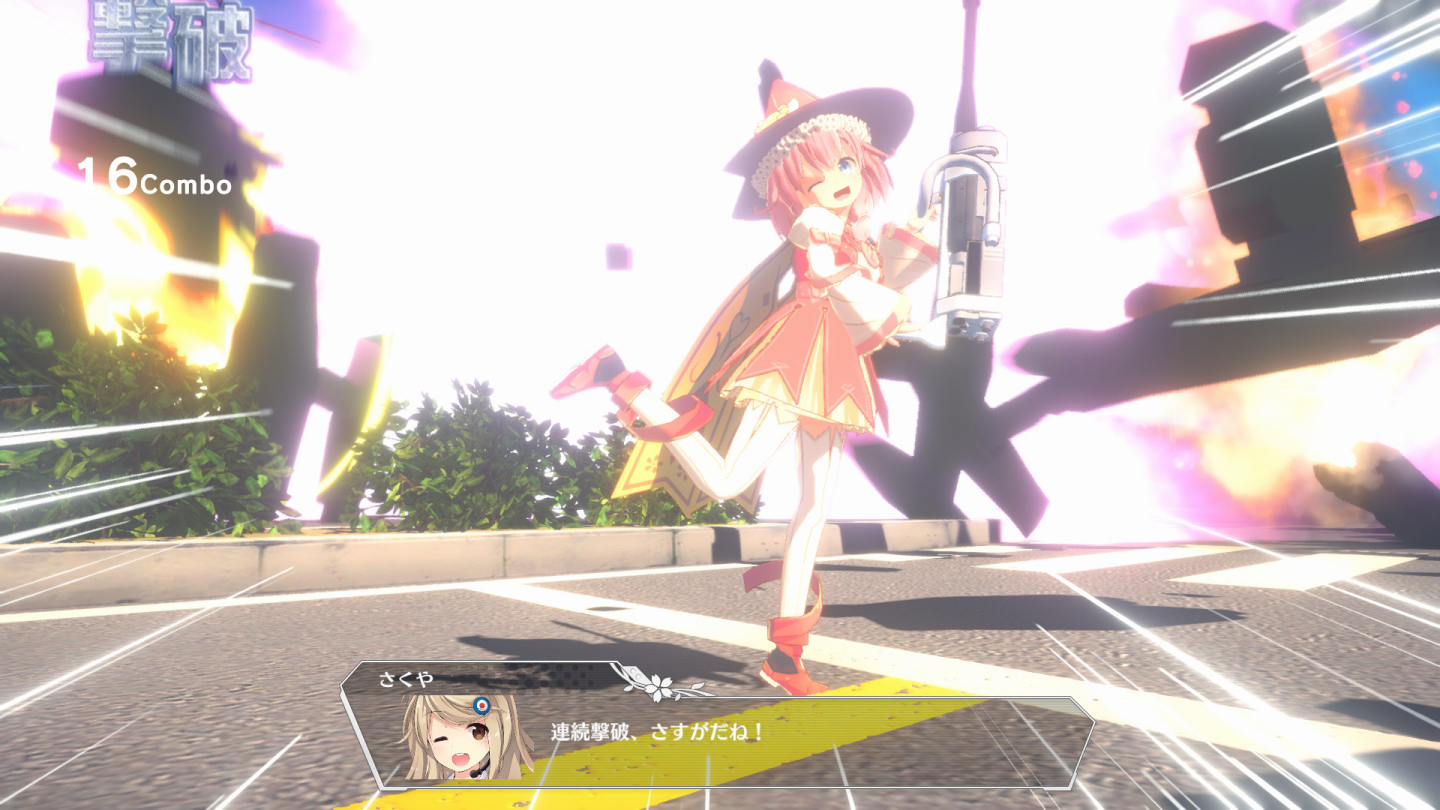 《魔炮少女梅加斯菲亞》確定推出 PC／家機版本！使用超強火力將關卡物件敵人全部掃光