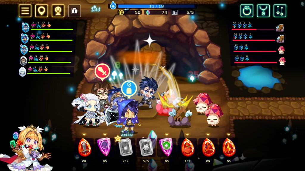 《Vivid Knight 靈動騎士》手機版發售日決定！活用寶石顏色類型搭配體驗高戰略性對戰樂趣