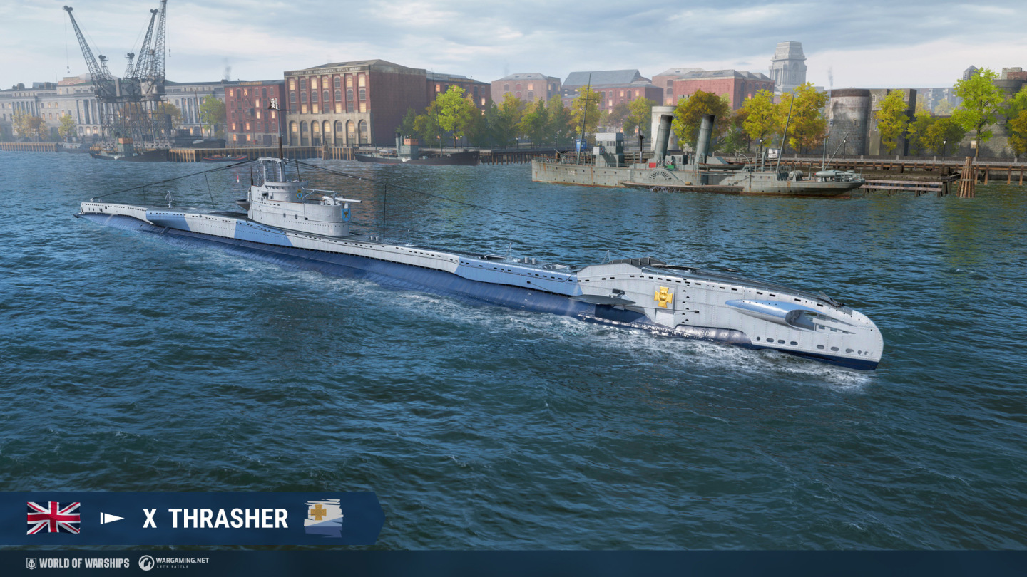 《戰艦世界》12.1版本更新釋出 全新英國潛水艇進入搶先體驗階段