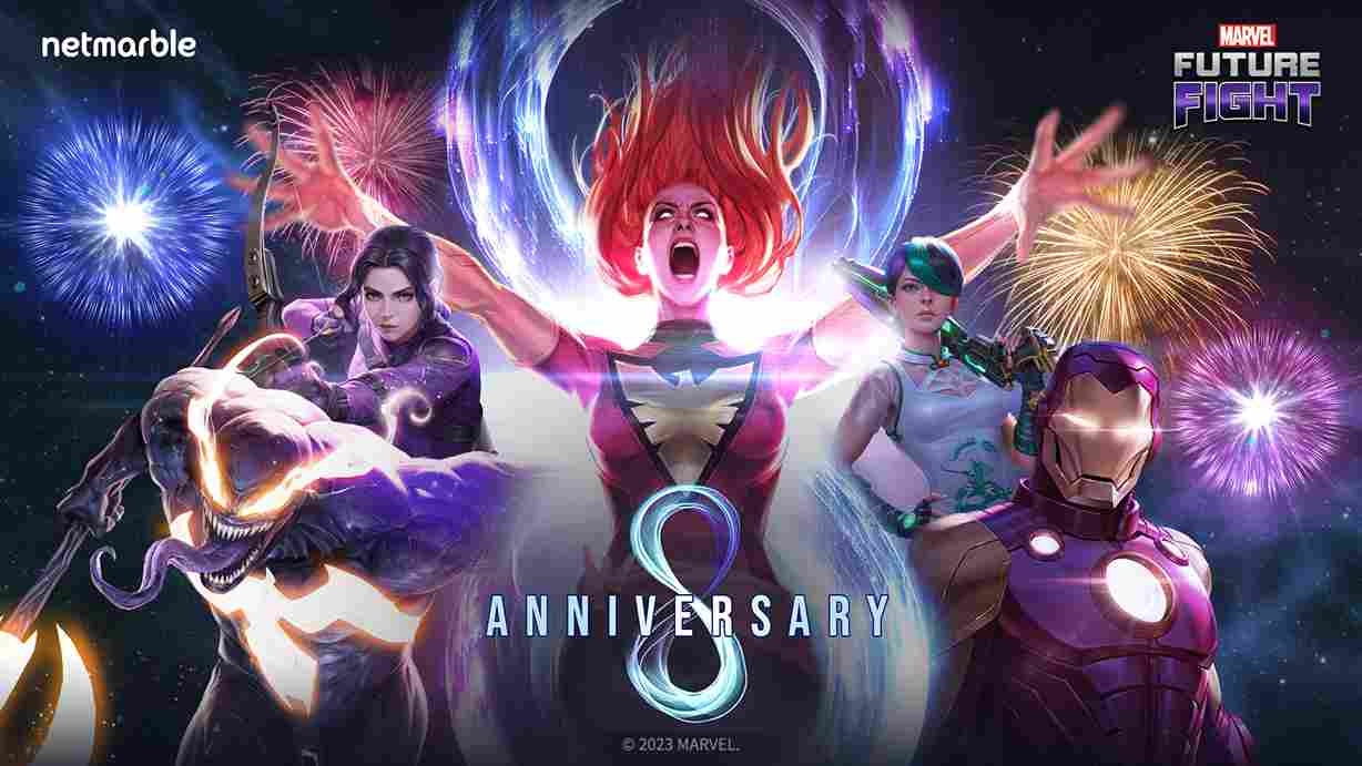 超級英雄RPG手遊《MARVEL 未來之戰》歡慶8週年 推出眾多遊戲內活動與獎勵