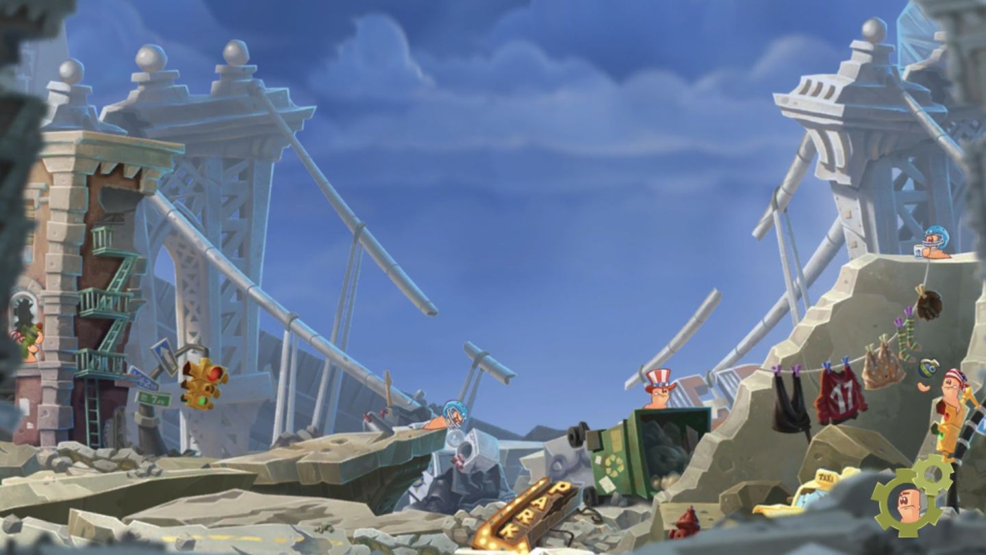 《百戰天蟲 W.M.D》手機移植版《Worms W.M.D：Mobilize》雙平台開放下載