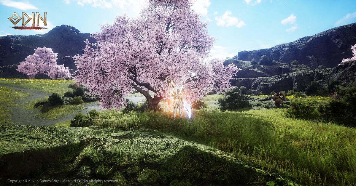 《奧丁：神叛》 「櫻花庭園」副本開啟！迎接春神的到來，神之領域內的櫻花再度盛開！