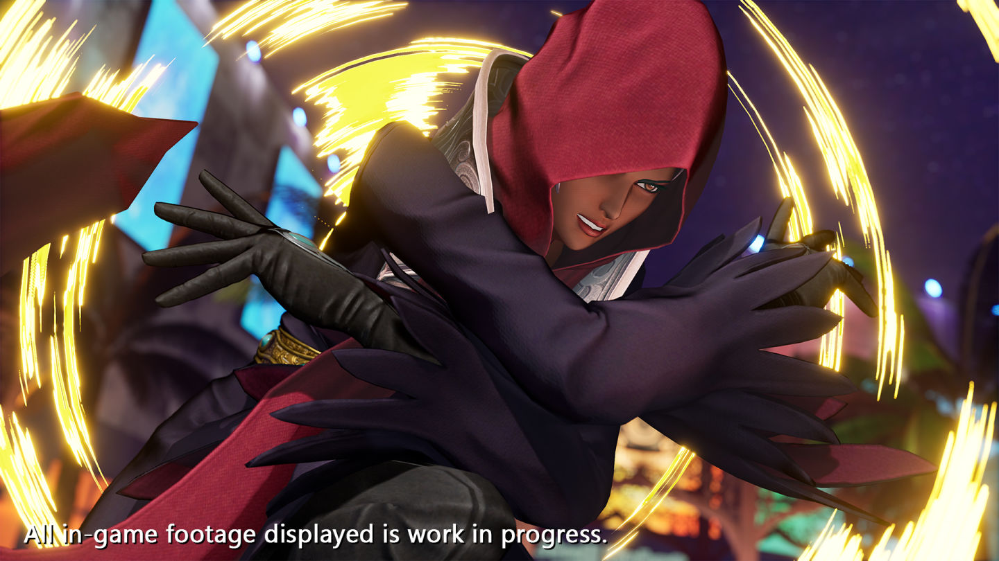 對戰格鬥遊戲《THE KING OF FIGHTERS XV》夏季上線的DLC角色「娜吉德」預告短片公開！