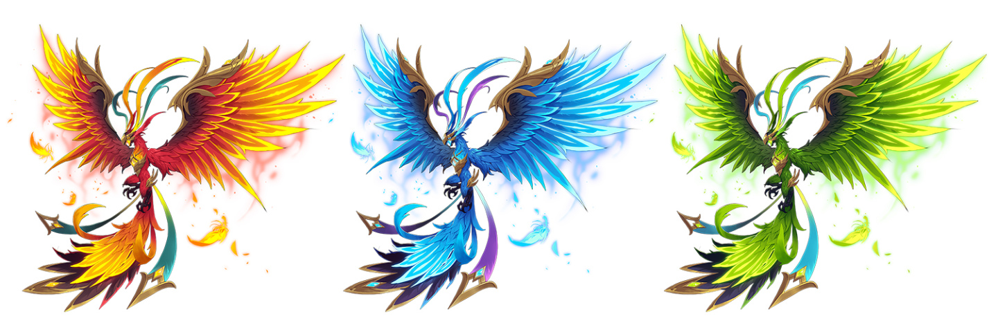 《魔靈召喚：克羅尼柯戰記》烈焰綻放的全新魔靈「鳳凰」 火熱降臨！