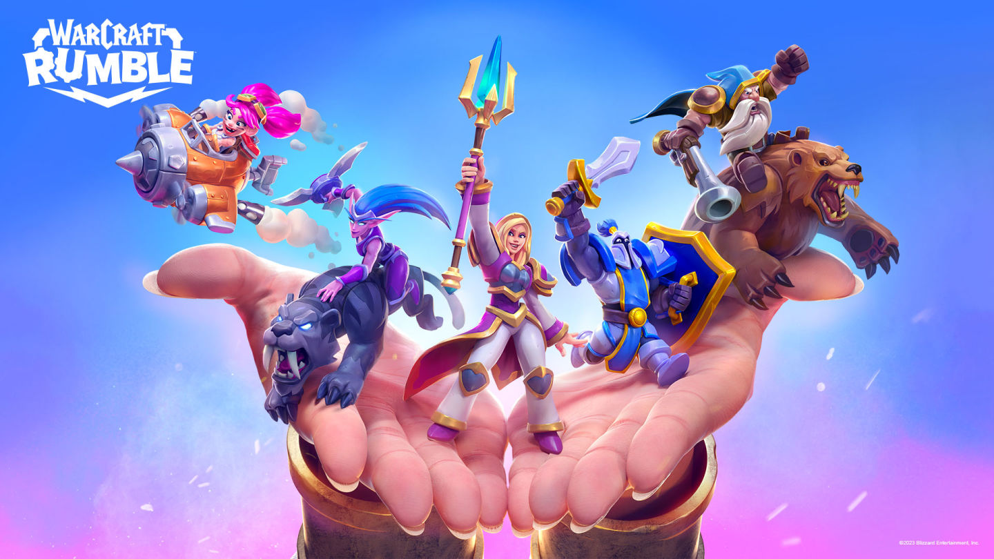 《Warcraft Rumble 魔獸兵團》11/4 雙平台上線！艾澤拉斯最強混戰開打