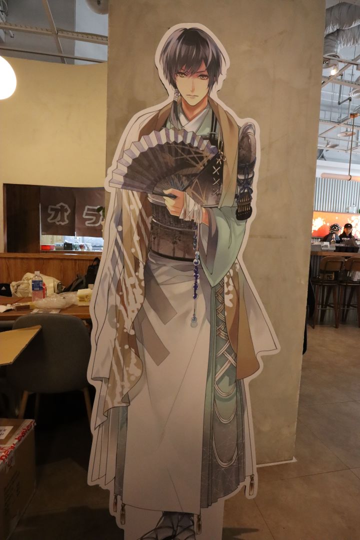人氣戀愛手遊《美男戰國》主題餐降臨歐拉歐拉餐酒館，超多帥氣武將等著和妳相遇