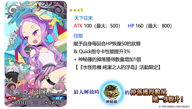 《Fate/Grand Order》繁中版「水怪危機 純潔之人的浮島」舉辦開幕