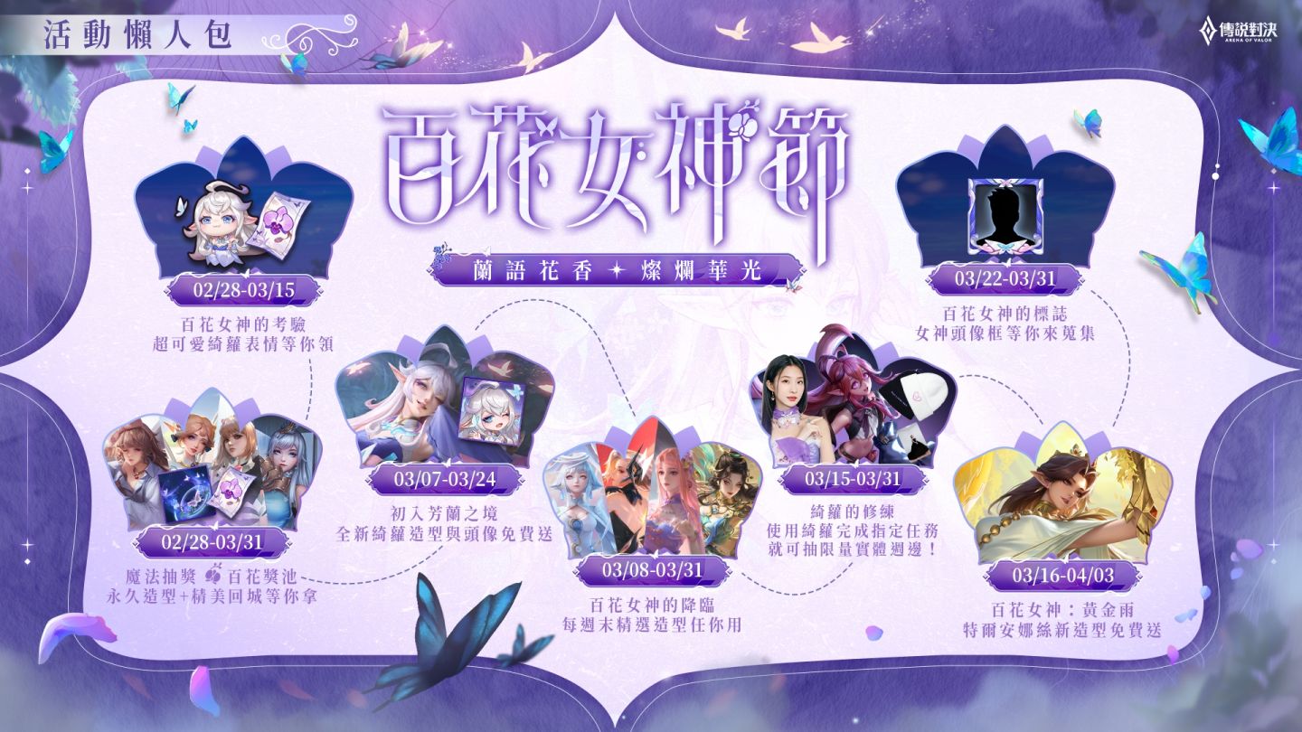 《Garena 傳說對決》×陳華攜手台灣花磚博物館歡慶百花女神節