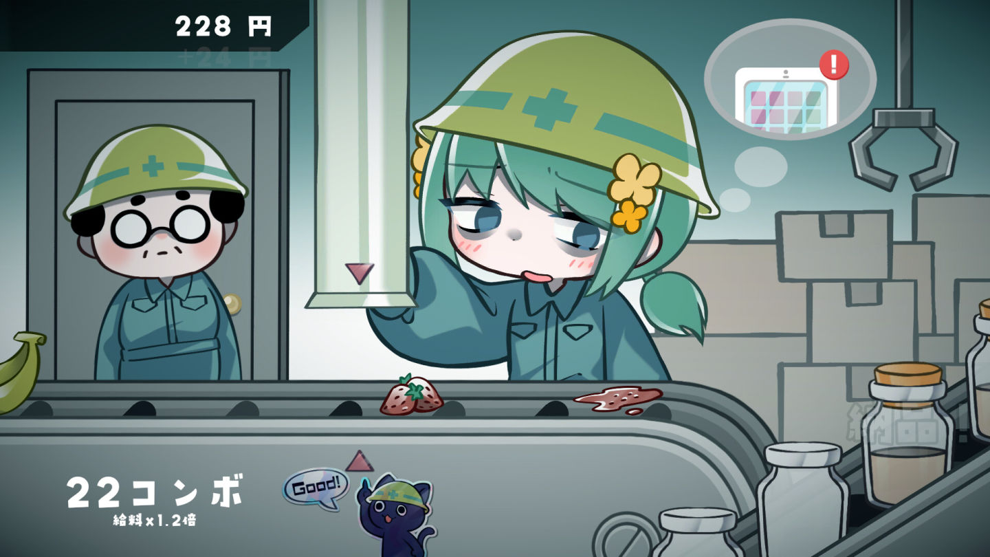 好評免費節奏遊戲《kimekyawa》宣布登上Steam，把黑心工廠的水果和怪物一一粉碎！ | 遊戲基地Gamebase
