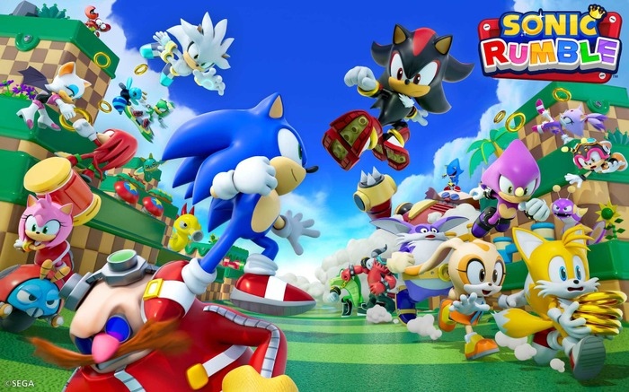最多 32 人對戰派對競技《Sonic Rumble》5/8 即將推出