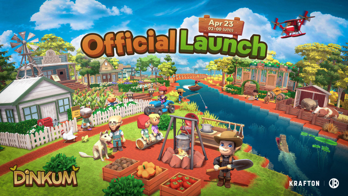 《金墾小鎮 Dinkum》正式版本推出！自由打造自己城鎮