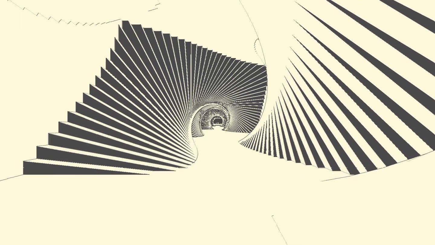 步行模擬新作《NIDANA》2025 年登陸 Steam，探索幾何圖案交織的神秘夢境