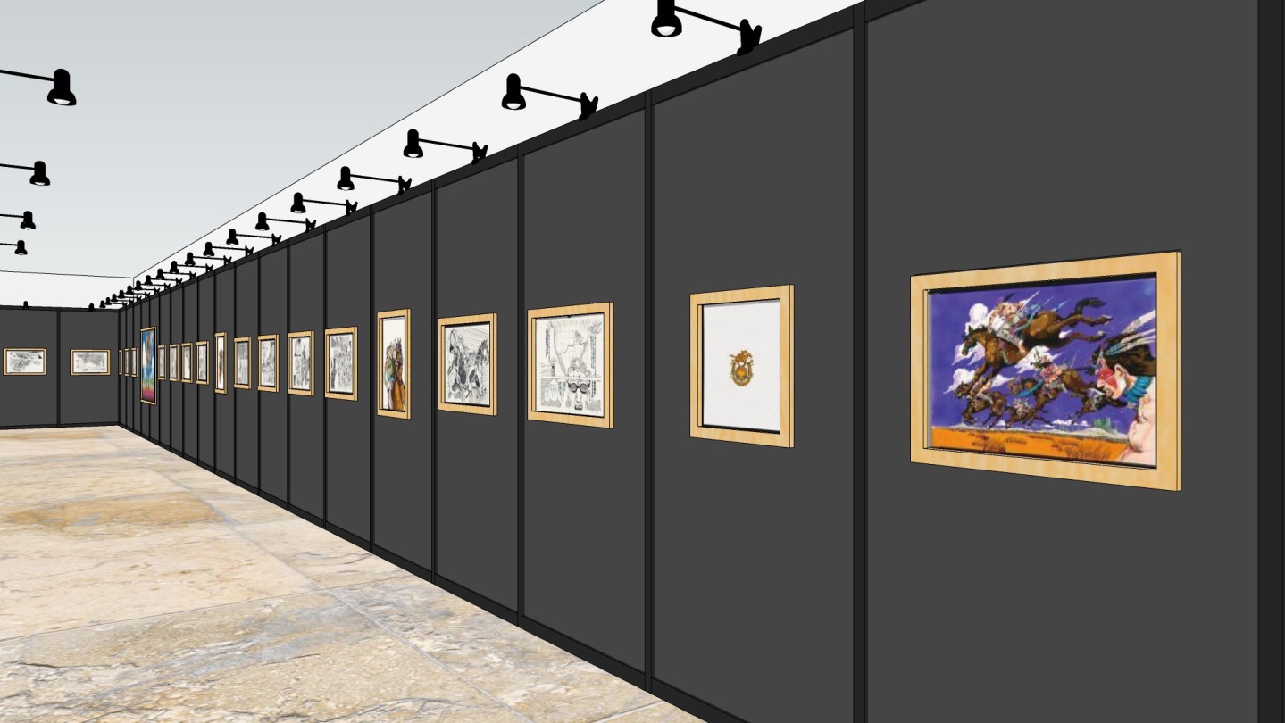 複製原畫展區