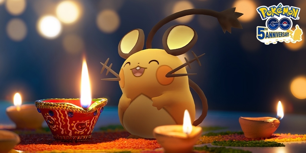《Pokémon GO》光之祭典即將展開！電×妖精天線寶可夢「咚咚鼠」首度登場