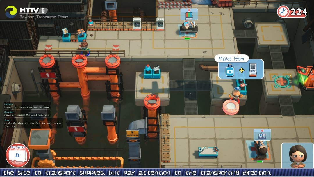 《實況！救援大作戰》即日上架 EGS/Steam ，在電視轉播下組隊限時救出傷者