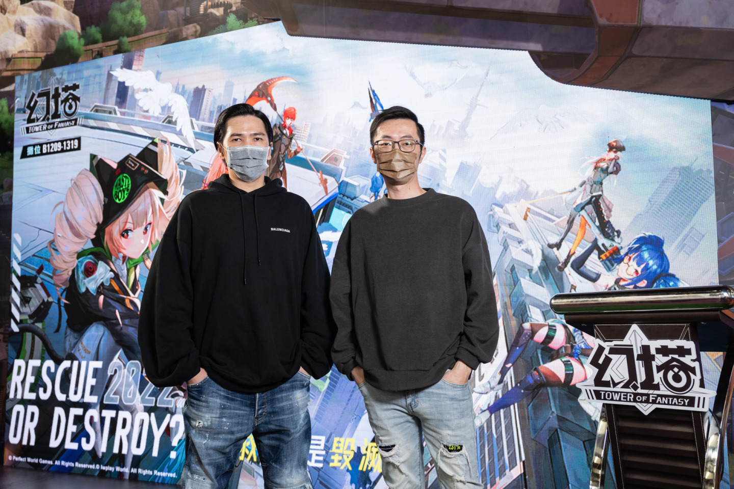 《幻塔》開放現場搶先試玩，遊戲發行商公開台版最新情報