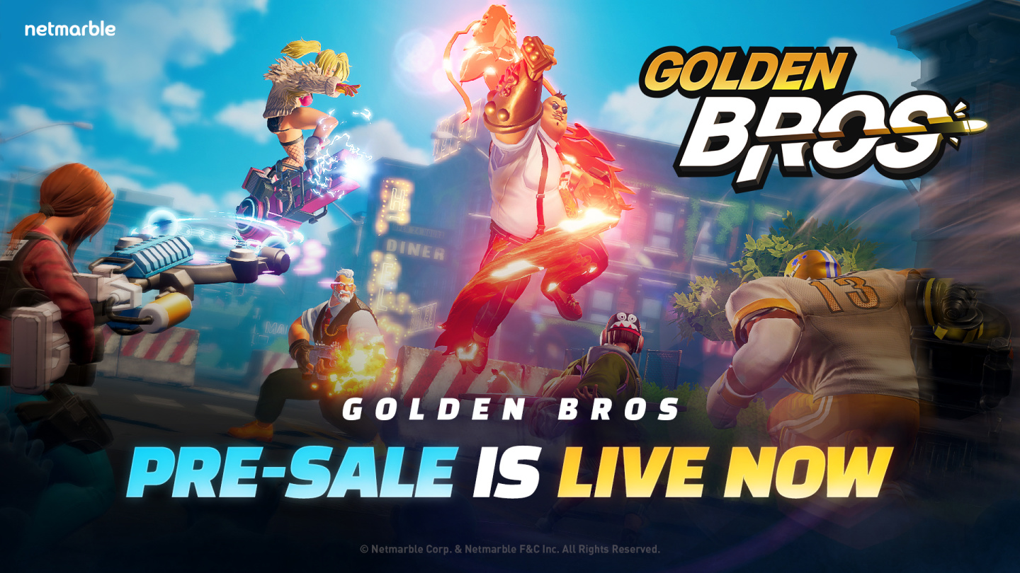 休閒射擊遊戲《Golden Bros》首次預售大獲成功 1萬份NFT在1分鐘內售罄！