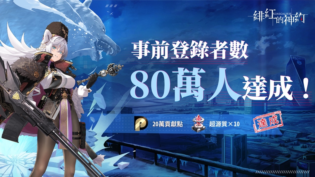 史上最「巨」人心卡牌策略RPG《緋紅的神約 Echocalypse》即將上線、台北電玩展接棒登場！